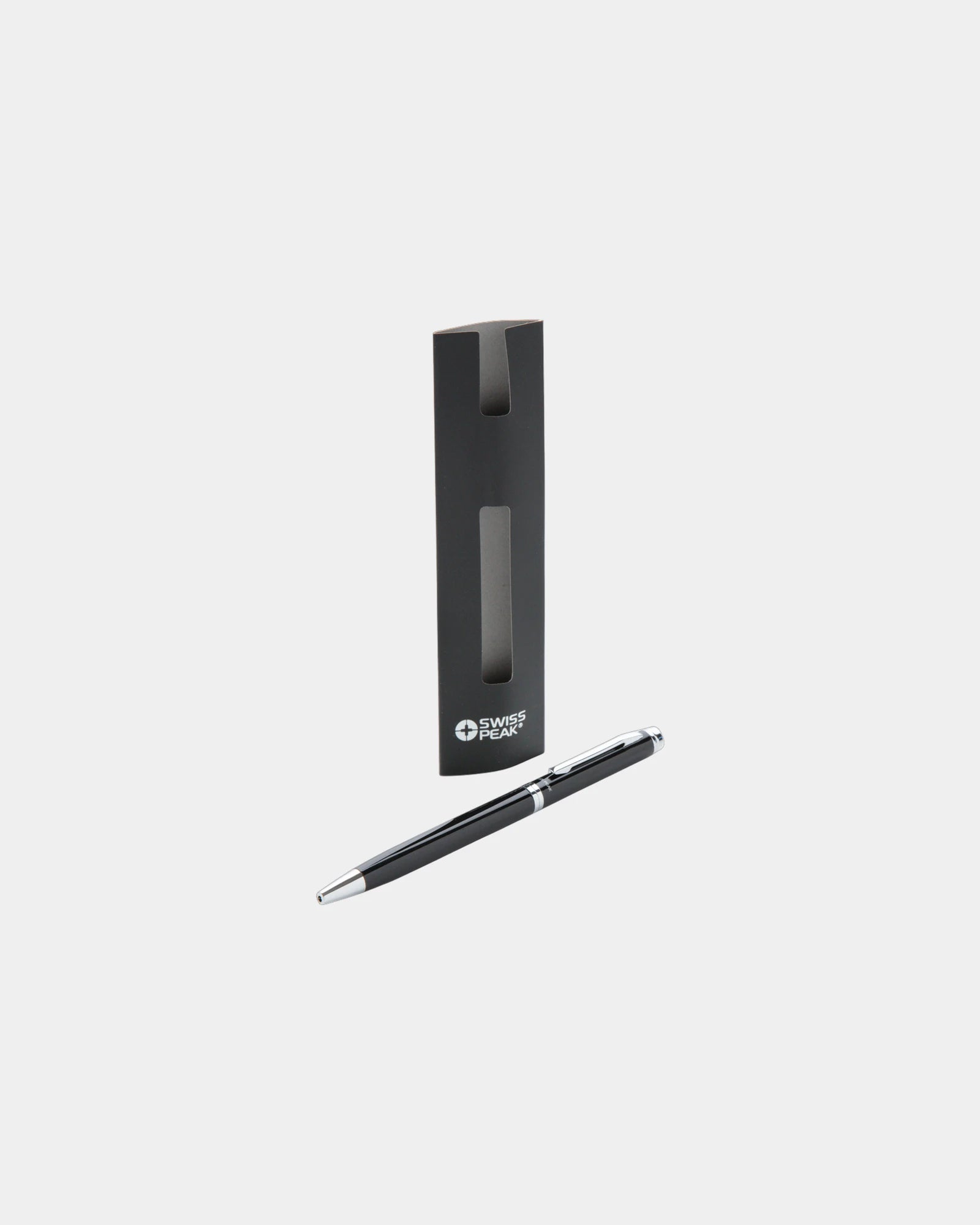 Stylo en métal noir à personnaliser - 1